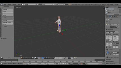tutorial export karakter dari makehuman ke blender