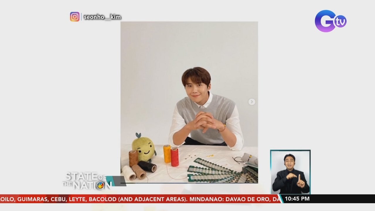 South Korean actor Kim Seon-Ho, inalok na gumanap na half-Pinoy boxer sa pelikula | SONA