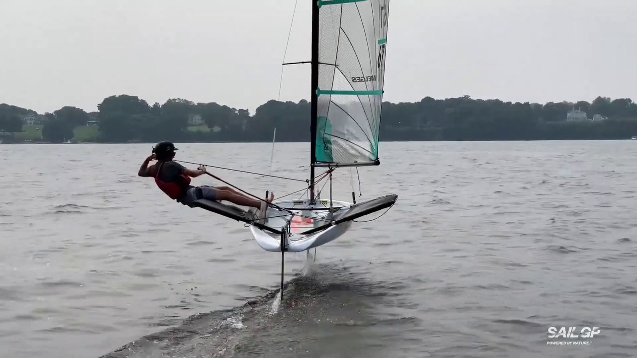 SailGP 2021 / 2022 : Foiling First Learn to Foil Camp  United States SailGP Team