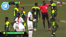 Le penalty discutable sifflé contre les Lions du Sénégal