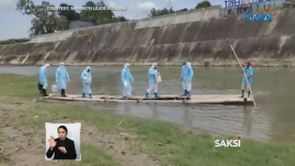 Health workers, tinatawid ang bundok at ilog para marating ang mga komunidad | Saksi