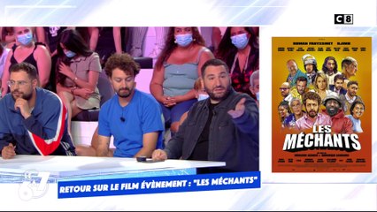 Mouloud Achour présente son premier film " Les Méchants" dans TPMP !