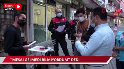 Otelde yakalanan riskli gruptaki vatandaş: "Mesaj gelmedi, bilmiyordum"