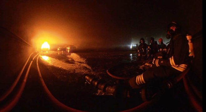 Montelibretti (RM) - Incendio in galleria , esercitazione dei Vigili del Fuoco (14.09.21)