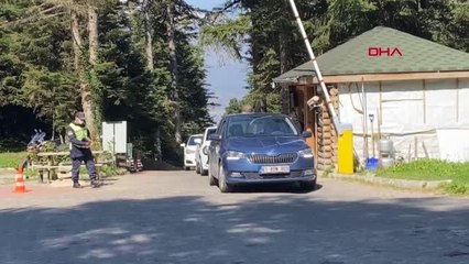 GÖLCÜK TABİAT PARKI'NDA, JANDARMADAN KORONAVİRÜS DENETİMİ