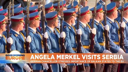 Letting Balkan countries into EU is in bloc's interests, says Merkel