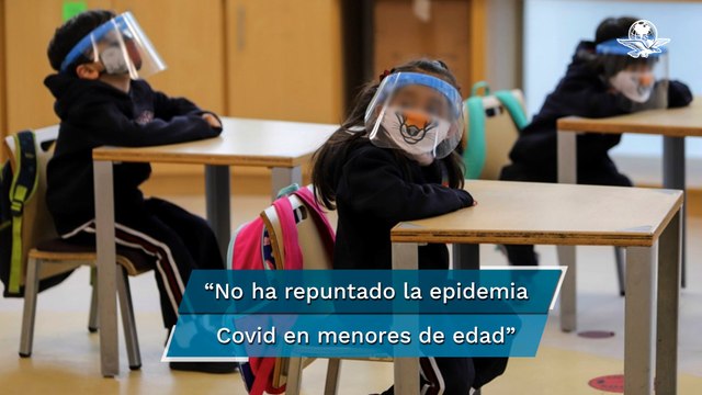 Salud descarta aumento de contagios de Covid-19 por regreso a clases presenciales