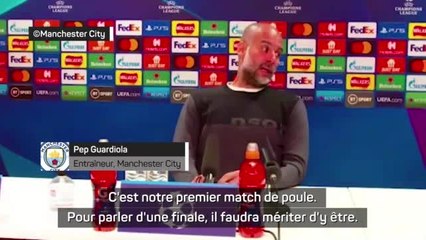 Gr. A - Guardiola : "Le passé, c'est le passé"