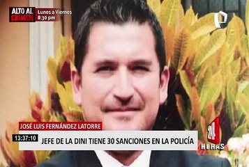 Jefe de la DINI tiene 30 sanciones