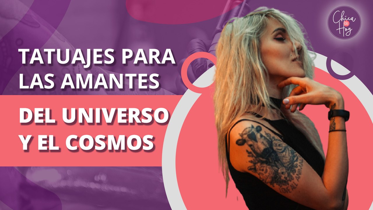 15 ideas de tatuajes para las amantes de las estrellas, galaxias y el cosmos | 15 tattoo ideas for lovers of stars, galaxies and the cosmos