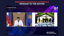President Duterte's recorded message to the nation | aired Wednesday, September 8