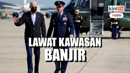Biden lawat kawasan banjir, beri amaran perubahan iklim
