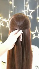 new hair style tutorial| hairstyle for girls|| easy hairstyle