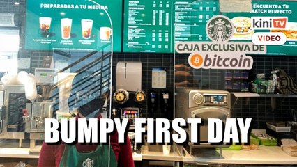 El Salvador's world-first adoption of bitcoin endures bumpy first day