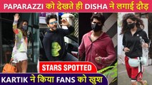 Disha Patani RUNS Ignoring Paps, Kartik's KIND Gesture, Parineeti Chopra, Kiara Advani|Stars Spotted