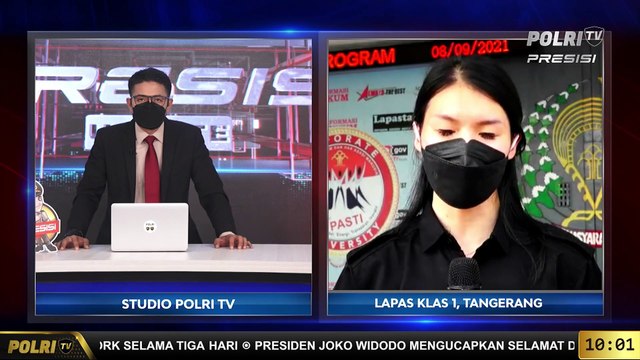 PRESISI Update 10.00 WIB (08/09/2021) Kebakaran Melanda Lapas Klas 1 Tangerang 41 Napi Meninggal