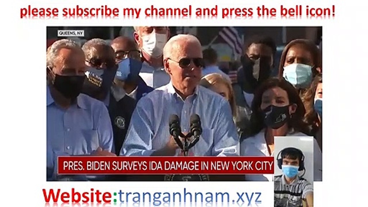Biden dismisses protesters who heckled him as he toured storm-damaged northeast: 'They don't understand'