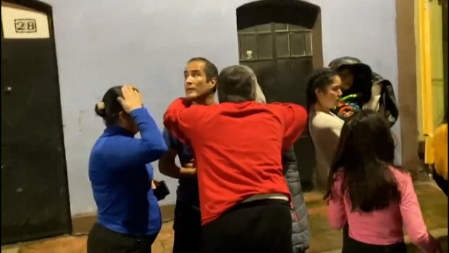 Fear in the streets after powerful earthquake in Mexico