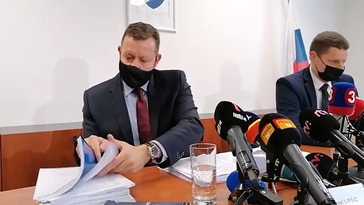 ZÁZNAM: Brífing špeciálneho prokurátora D. Lipšica