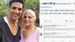 Akshay Kumar की मां Aruna Bhatia के निधन की खबर पर रो पड़े फैंस, किये Tweet | FilmiBeat