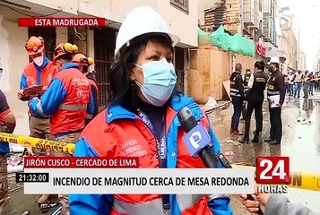 Download Video: Incendio en Mesa Redonda reveló presencia de almacenes clandestinos