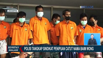 Descargar video: Polisi Tangkap Sindikat Penipuan Catut Nama Baim Wong