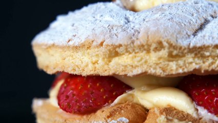 تارت الفواكه بالكاسترد