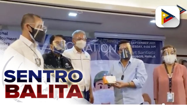 Pagbabakuna sa manufacturing employees at construction workers, sinimulan ng DOLE ngayong araw