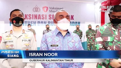 200 Santri Ponpres Syaichona Cholil Ikuti Vaksin Merdeka