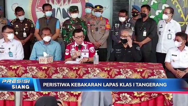 Pernyataan Menkumham Yasonna Laoly Terkait Kebakaran Lapas Klas 1 Tangerang