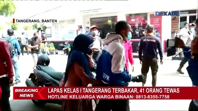 41 Jenazah Korban Kebakaran Lapas Tangerang Dibawa ke RS Polri untuk Proses Identifikasi
