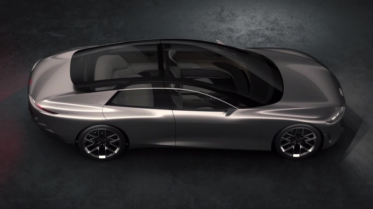 Das Exterieur Design des Audi grandsphere concept