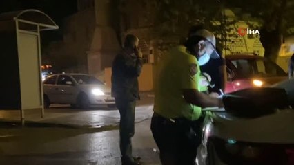 Alkollü sürücüden polise: "Hadi beni kelepçele"