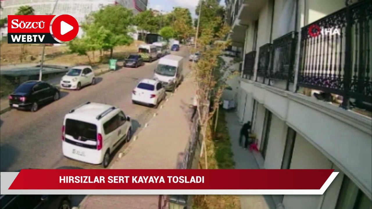 Hırsızlar sert kayaya tosladı, 15 yaşındaki genç hırsızları böyle kovaladı