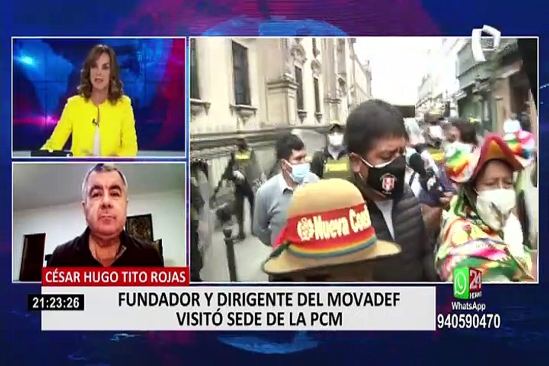 Juan Carlos Tafur: visita de Tito Rojas a PCM confirma afilicación senderista del Gobierno