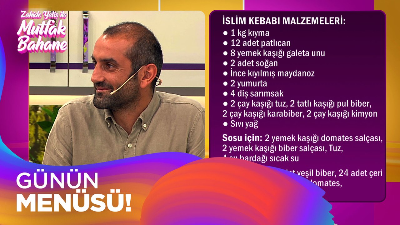 Özlem & Tayfun çiftinin yemek menüsü! - Zahide Yetiş ile Mutfak Bahane 8 Eylül 2021