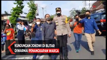 Kunjungan Jokowi di Blitar Diwarnai Penangkapan Warga