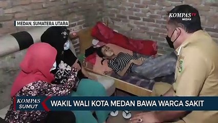 Wakil Wali Kota Medan Bawa Warganya ke Rumah Sakit
