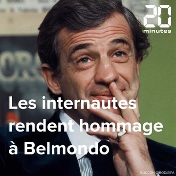 Les internautes rendent hommage à Jean-Paul Belmondo