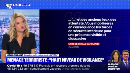 13-Novembre: une note du ministère de l'Intérieur appelle à un "haut niveau de vigilance" face à la menace terroriste