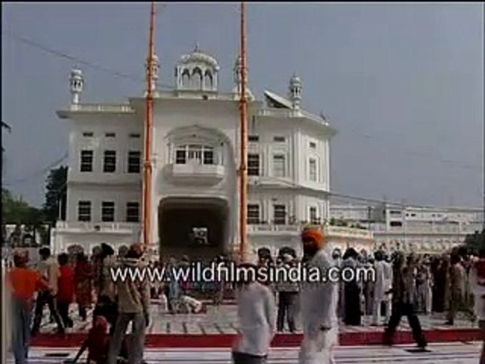 Golden temple in India