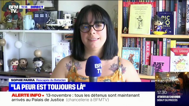 Sophie Parra, rescapée du Bataclan: Il y a toujours cette petite angoisse du 'et si pendant le procès, on était attaqués encore une fois ?'