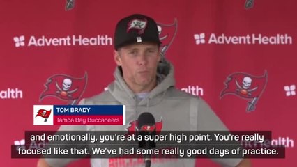 Brady admits to "getting butterflies" ahead of new season