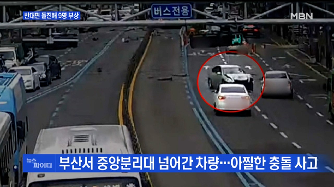 MBN 뉴스파이터-중앙분리대 돌진·당첨 복권 알아본 고양이?·스페인 태권 소녀 위한...