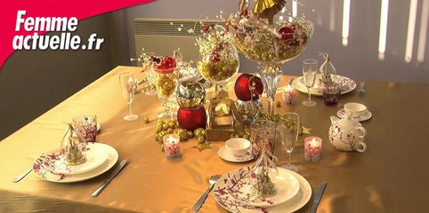 Une table de Noël féérique