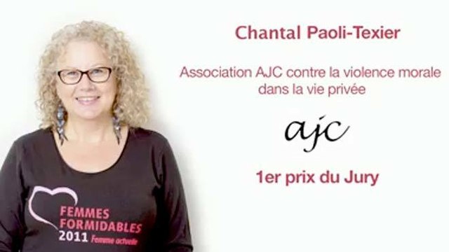 Femmes Formidables 2011 : 1er prix du jury