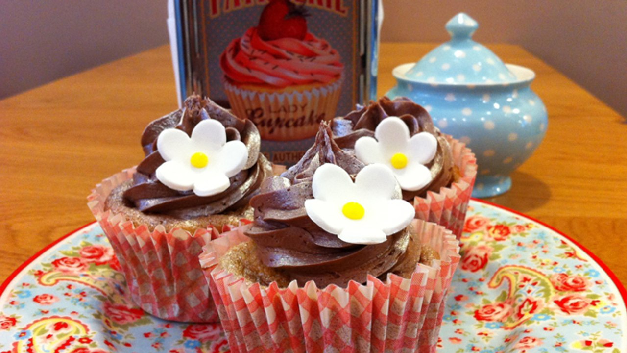 Cupcake banane Nutella