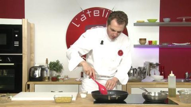 Cours live Atelier des chefs : Pastasotto et fondant au chocolat et fromage frais