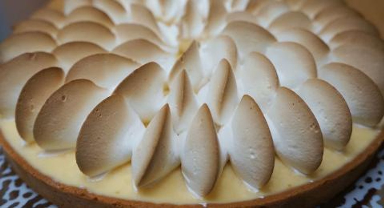 La recette de la tarte au citron meringuée de Jonathan Blot