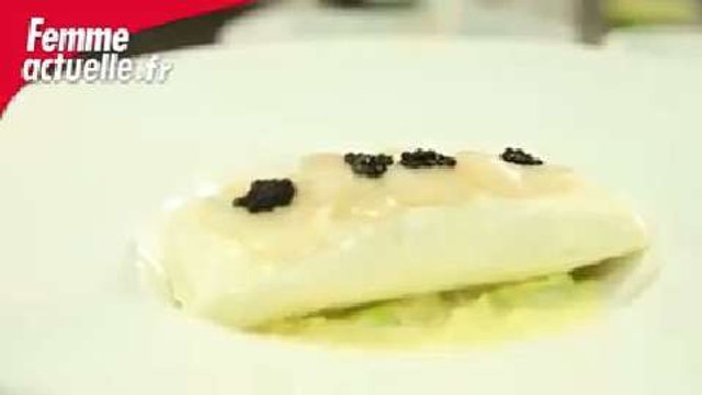 Le plat de Pâques de Christain Constant : Saint-Jacques beurre citronné